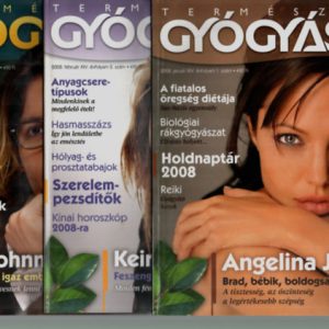 Természetgyógyász magazin 2008/1-12. (teljes évfolyam számonként.)